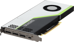N6V6F Dell NVIDIA Quadro RTX 4000 8GB GDDR6 160W PCIe x16 SW FHFL GPU