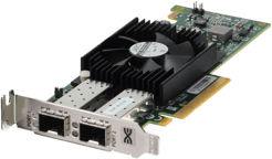 NTF8N Dell Emulex OCe14102B-N1D Dual Port 10GbE SFP+ CNA Low Profile