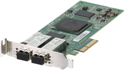 P23M2 Dell QLogic QLE2462 Dual Port 4Gb Fibre Channel HBA Low Profile