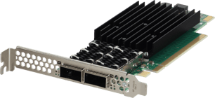 P54X2 Dell Solarflare SFN8542 Dual Port 40GbE QSFP+ CNA Full Height