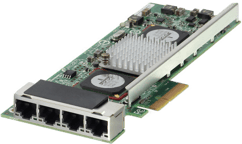 Dell Broadcom BCM5709 Quad Port 1Gb RJ45 NIC No Bracket