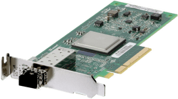W62DW Dell QLogic QLE2560 Single Port 8Gb SFP+ HBA Low Profile