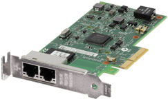 XP0NY Dell Intel I350-T2 Dual Port 1Gb RJ45 Low Profile