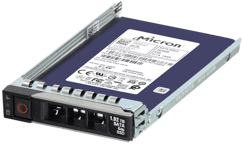 YYJJT Dell Micron 1.92TB SATA TLC MU 6Gbs 7mm 2.5 SSD 512e 5200 MAX