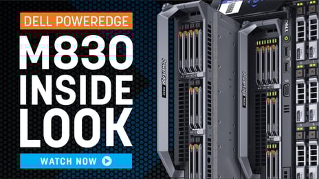 Dell PowerEdge M830 Inside Look
