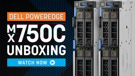 Dell PowerEdge MX750C Unboxing