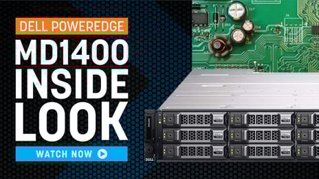 Dell PowerVault MD1400 Inside Look