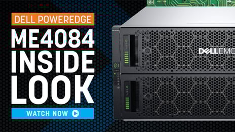 Dell PowerVault ME4084 Inside Look