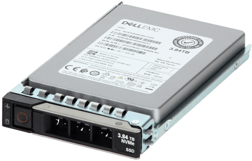 Dell 3.84TB PCIe Gen4 NVMe Read Intensive TLC 2.5 SSD PE8010