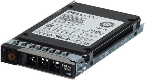 Dell 7.68TB Enterprise NVMe Gen4 RI TLC 2.5 SSD PM1733 V2 - xByte