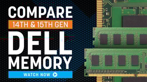 Comparing Dell 14th and 15th Gen Memory
