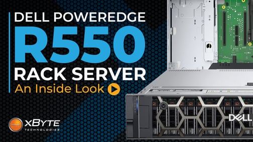 Dell R550 Inside Look