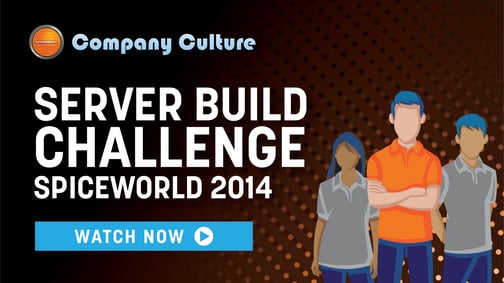 Server Build Battle at SpiceWorld 2014