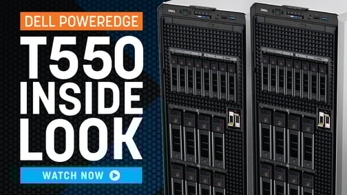 Dell T550 Inside Look