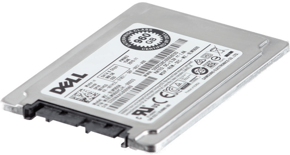 Image of Dell 960GB 6Gbps SATA Mix Use TLC 1.8 SSD PM863