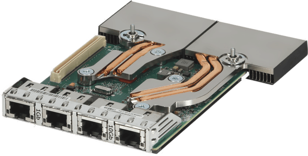 Image of Dell QLogic FastLinQ 41162 Dual Port 10Gb RJ45 & Dual Port 1Gb RJ45 rNDC