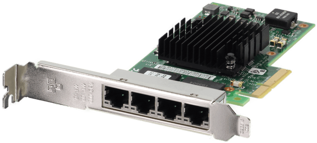 Image of Dell Intel I350-T4 Quad Port 1Gb RJ45 Full Height