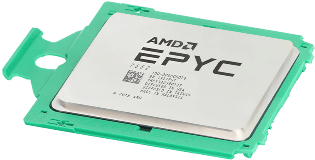 Image of AMD EPYC 7552 48C 2.2GHz 192M DDR4-3200 200W (Unlocked)