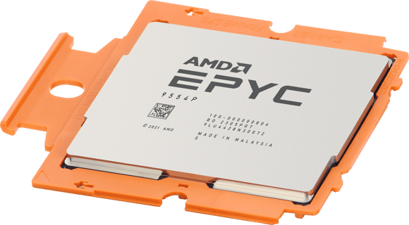 Image of AMD EPYC 9554P 64C 3.1GHz 256M DDR5-4800 360W (Dell)