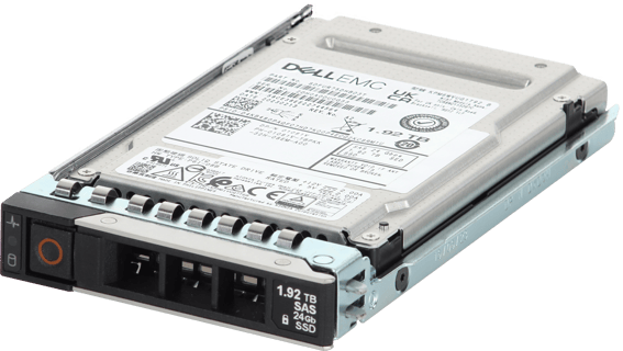 Image of Dell 1.92TB 24Gbps SAS Mix Use TLC SED FIPS 2.5 SSD KPM6WVUG1T92 (ME4)