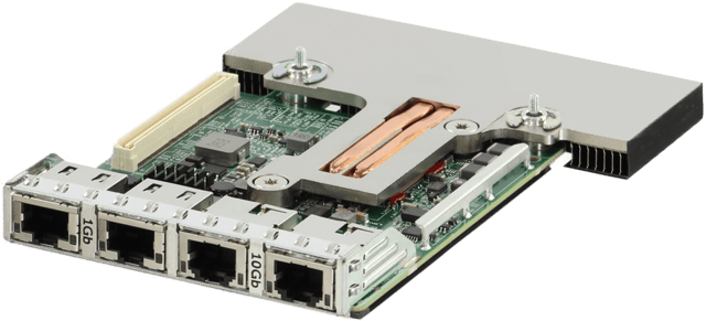 Image of Dell Broadcom 57416 Dual Port 10Gb RJ45 & 5720 Dual Port 1Gb RJ45 rNDC