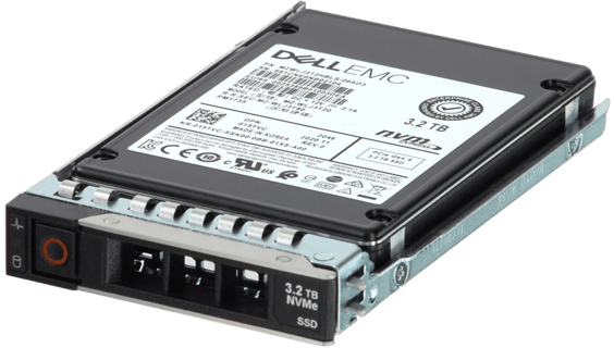 Image of Dell 3.2TB PCIe Gen4 NVMe Mix Use TLC 2.5 SSD PM1735