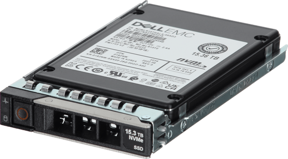 Image of Dell 15.36TB PCIe Gen4 NVMe Read Intensive TLC 2.5 SSD PM1733 V2