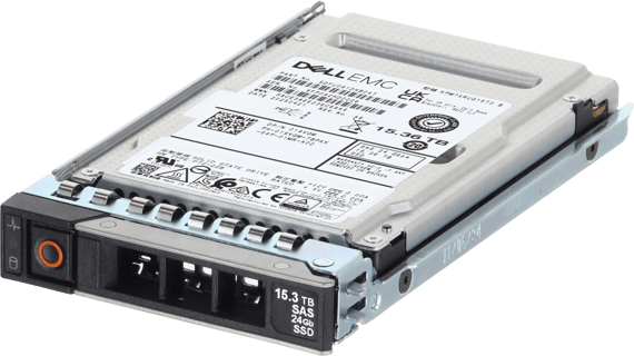Image of Dell 15.36TB 24Gbps SAS Read Intensive TLC 2.5 SSD KPM7XRUG15T3