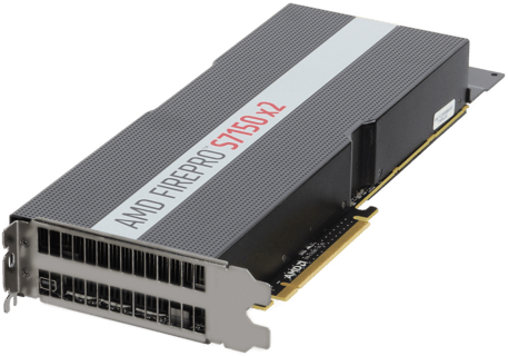 Image of Dell AMD FirePro S7150 x2 8GB x2 GDDR5 PCIe GPU