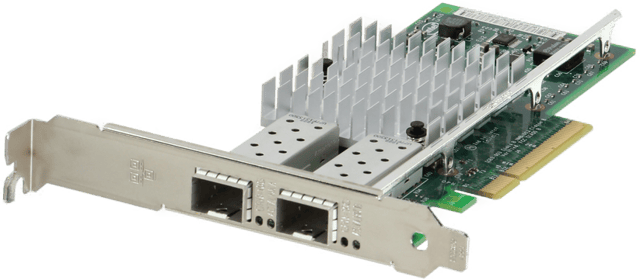 Image of Dell Intel X520-DA2 Dual Port 10Gb SFP+ CNA Full Height