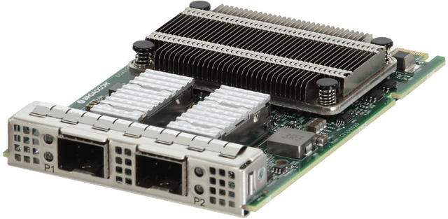 Image of Dell Broadcom 57414 Dual Port 25GbE SFP28 OCP 3.0