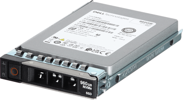 Image of Dell 960GB PCIe Gen4 NVMe Read Intensive TLC SSD PE8110