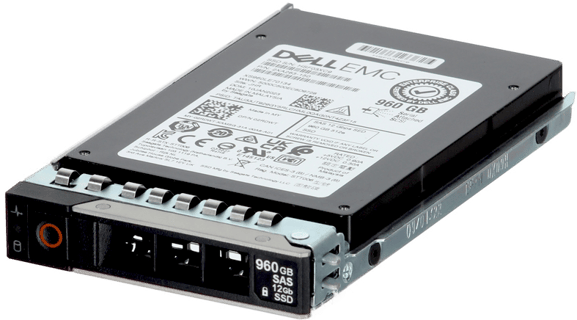 Image of Dell 960GB 12Gbps vSAS Mix Use TLC SED 512e 2.5 SSD XS960LE70134