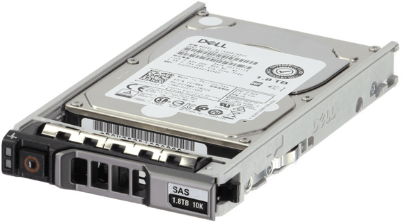 Image of Dell 1.8TB 10K 12Gbps SAS 2.5 HDD 512e