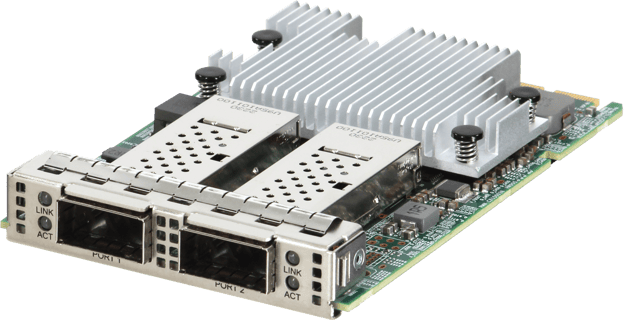 Image of Dell Broadcom 57508 Dual Port 100GbE QSFP56 OCP 3.0