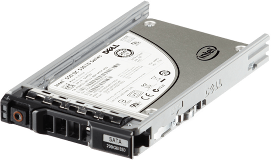 Image of Dell 200GB 6Gbps SATA Read Intensive MLC 7mm 2.5 SSD S3510