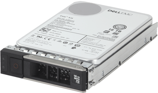 Image of Dell 16TB 7.2K 6Gbps SATA 3.5 HDD 512e