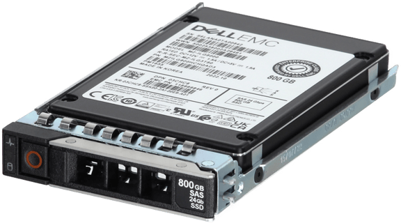 Image of Dell 800GB 24Gbps SAS Mix Use TLC 2.5 SSD PM1655 (ME4)