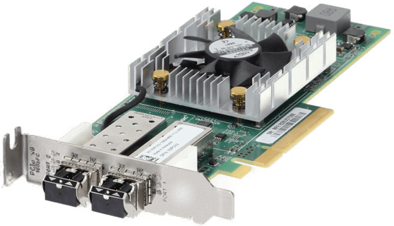 Image of Dell QLogic QLE2662 Dual Port 16Gb SFP+ HBA Low Profile