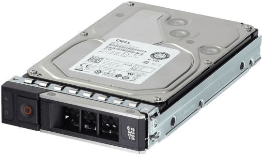 Image of Dell 6TB 7.2K 12Gbps NL SAS 3.5 HDD 512e