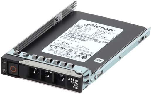 Image of Dell 3.84TB 6Gbps SATA Read Intensive TLC 7mm 2.5 SSD 5300 Pro
