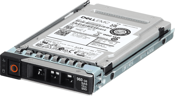 Image of Dell 960GB 12Gbps vSAS Mix Use TLC SED 2.5 SSD KRM6VVUG960G