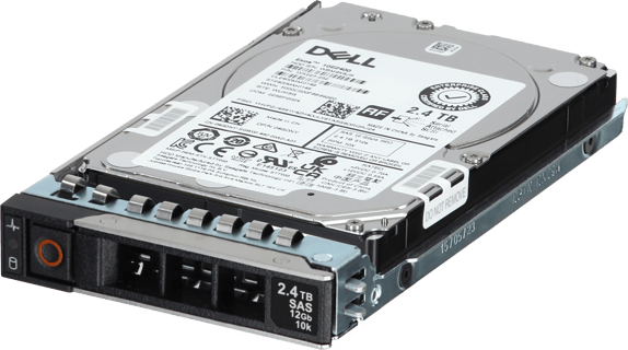 Image of Dell 2.4TB 10K 12Gbps SAS 2.5 HDD FIPS 512e (ME)