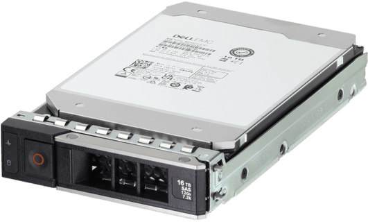 Image of Dell 16TB 7.2K 512e 12Gbps NL SAS 3.5 HDD MG08SCA Rev. A0