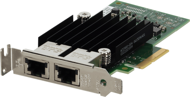 Image of Dell Intel X550-T2 Dual Port 10Gb RJ45 Low Profile