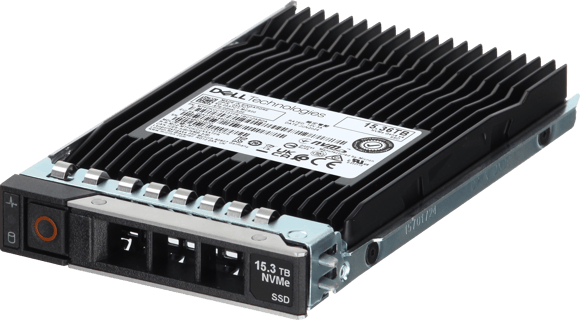 Image of Dell 15.36TB Data Center NVMe Gen4 RI TLC 2.5 SSD 7450 Pro