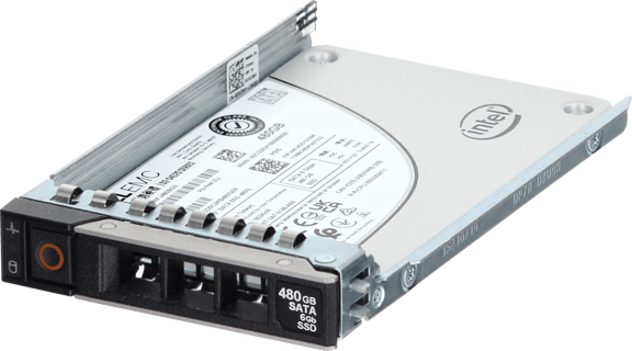 Image of Dell 480GB 6Gbps SATA Read Intensive TLC 7mm 2.5 SSD D3-S4520