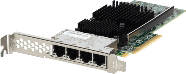 Image of Dell Broadcom 57454 10Gb Quad Port RJ45 Full Height Adapter