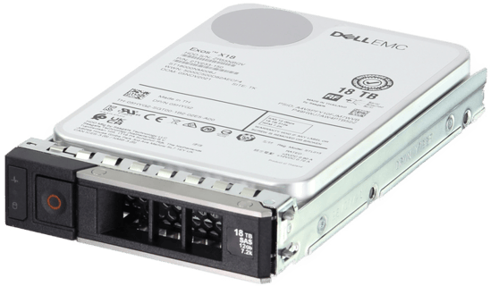 Image of Dell 18TB 7.2K 512e 12Gbps NL SAS 3.5 HDD Exos X18