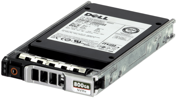 Image of Dell 800GB PCIe Gen3 NVMe Write Intensive TLC 2.5 SSD SM1715 CPO